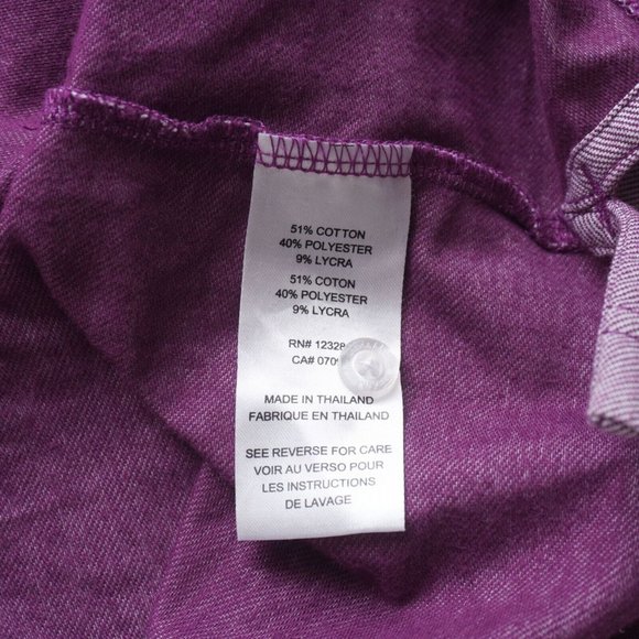 Travis Mathew Mens Polo Shirt Collared Short Sleeve Cotton Blend Purple Large - Picture 6 of 10